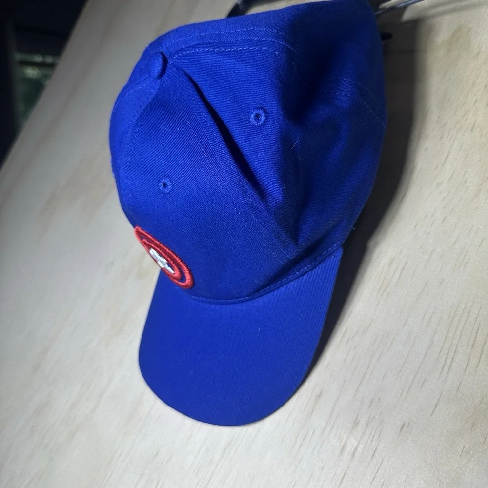Chicago Cubs Captain America Hat Collab Special Ticket Hat July 2, 2024 Marvel